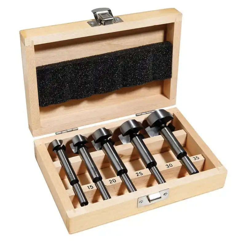 Coffret 5 mèches à façonner Hss D15-20-25-30-35mm Sidamo