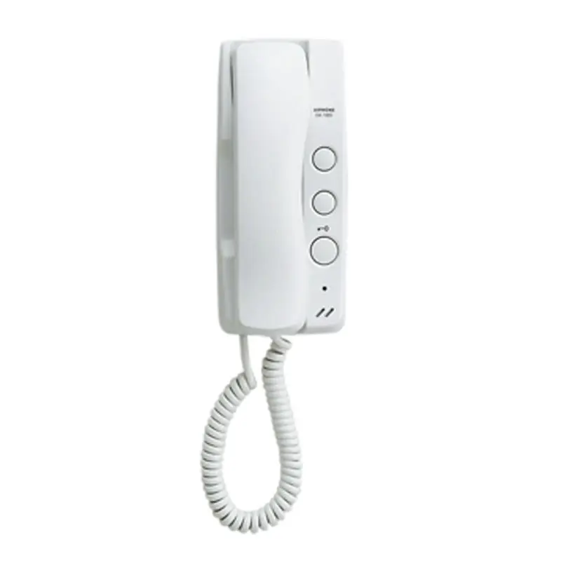 Combiné audio DA1MD 2 fils avec un 2ème BP de commande Aiphone