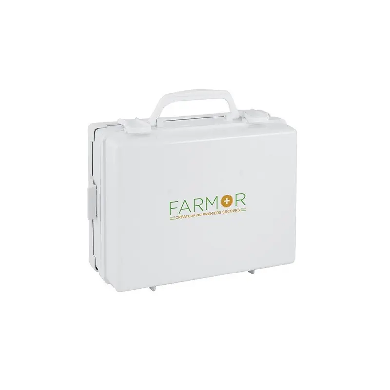 Coffret de secours FAR 1021 AV avec poignée et support mural Farmor