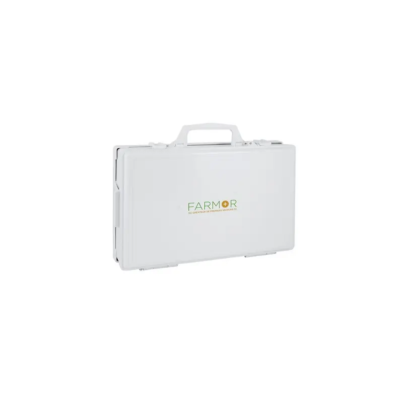 Coffret de secours FAR 2051 PV 40x26x10cm avec support mural Farmor