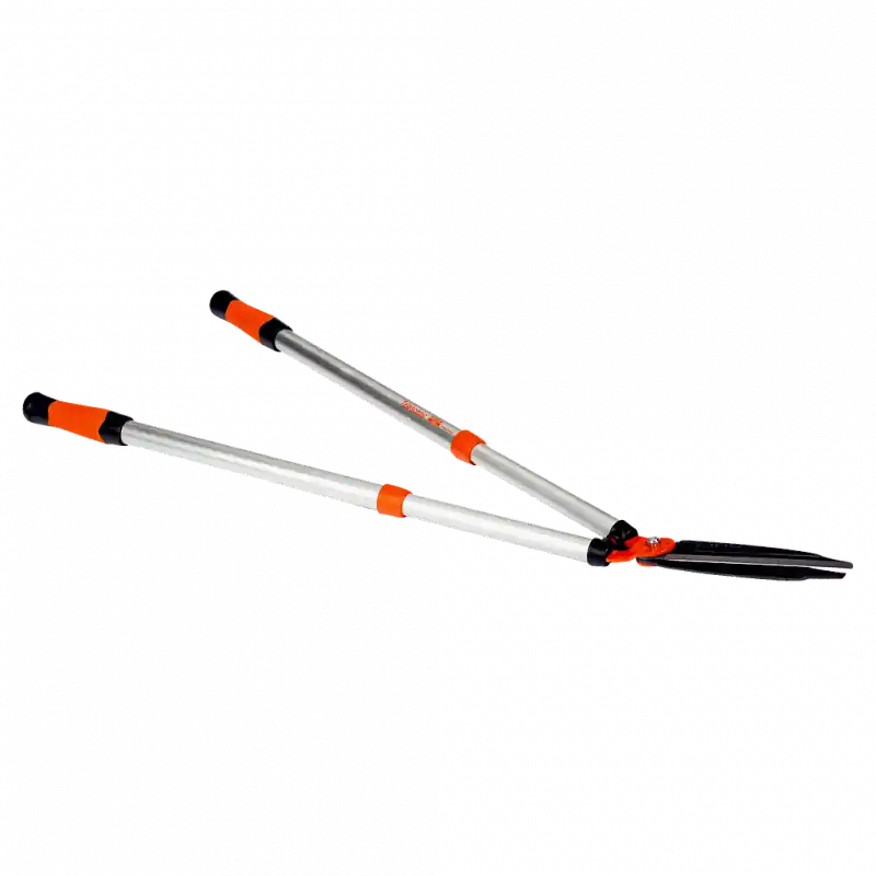 Cisaille à haies télescopique ultra-légère 104 cm avec poignées en alu
