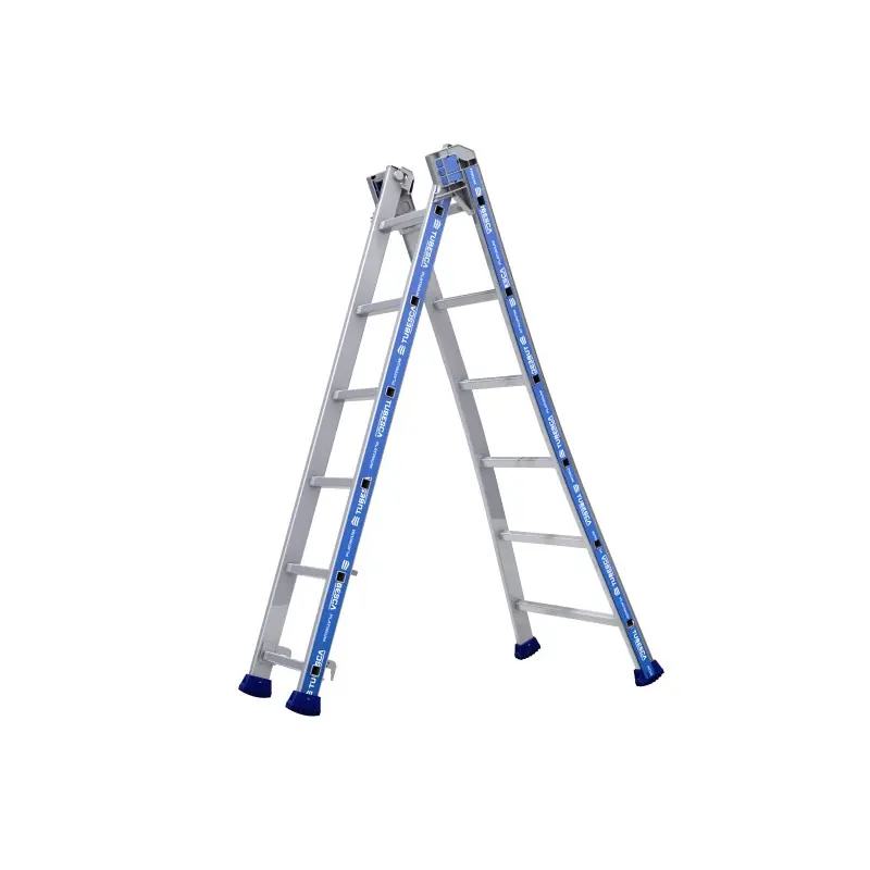Echelle Platinium 2 plans 6+6 échelons Ht accès 3,82m Tubesca