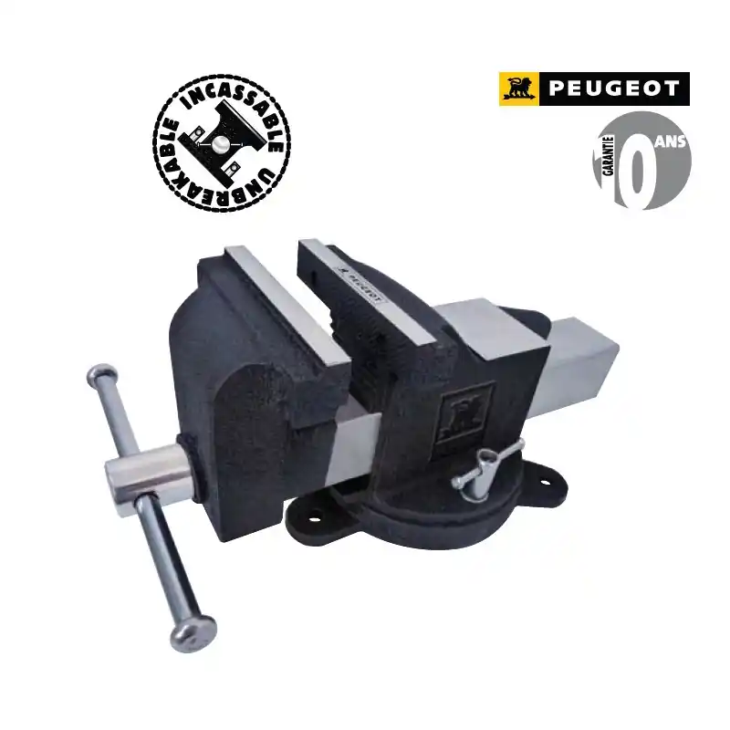 Etau d‘établi pivotant 125mm EBT 125 Peugeot