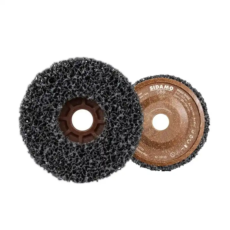 Disque Intisse Cbs D125x22,23mm support chanvre Sidamo