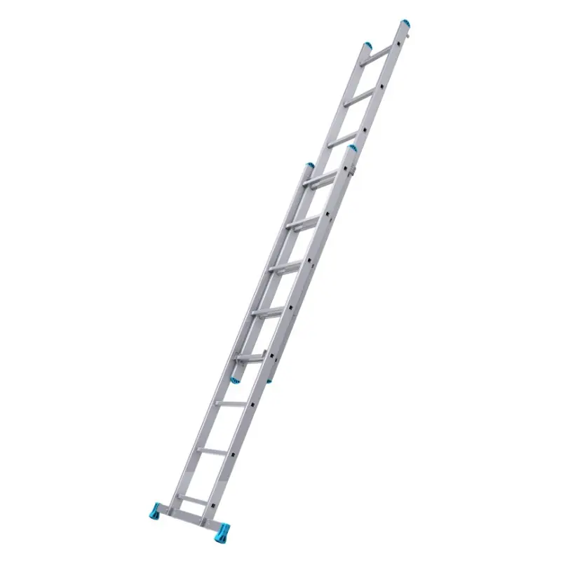 Echelle coulisse à main Starline S+ 2 plans 8+8 échelons Tubesca
