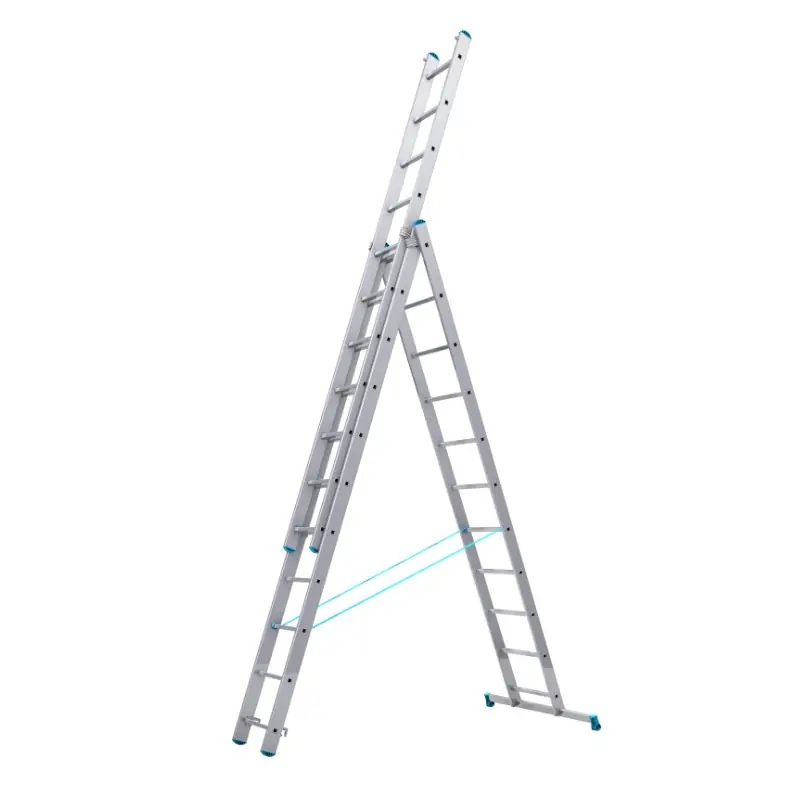 Echelle Starline S+ 3 plans 11+11+11 échelons Ht accès 7,65m Tubesca