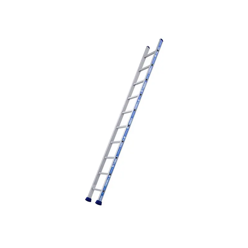 Echelle simple Platinium Droite alu 10 échelons Ht accès 3,87m Tubesca