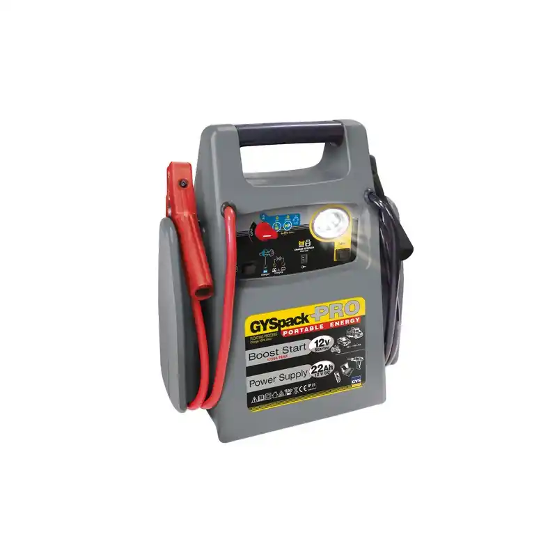 Démarreur batterie autonome Gyspack Pro 2en1 12V 22Ah Gys