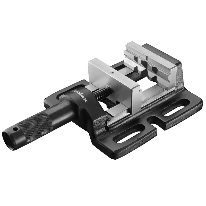 Etau perceuse Série 310 + 325 fonte spéciale 100mm 158x183x15mm Dolex