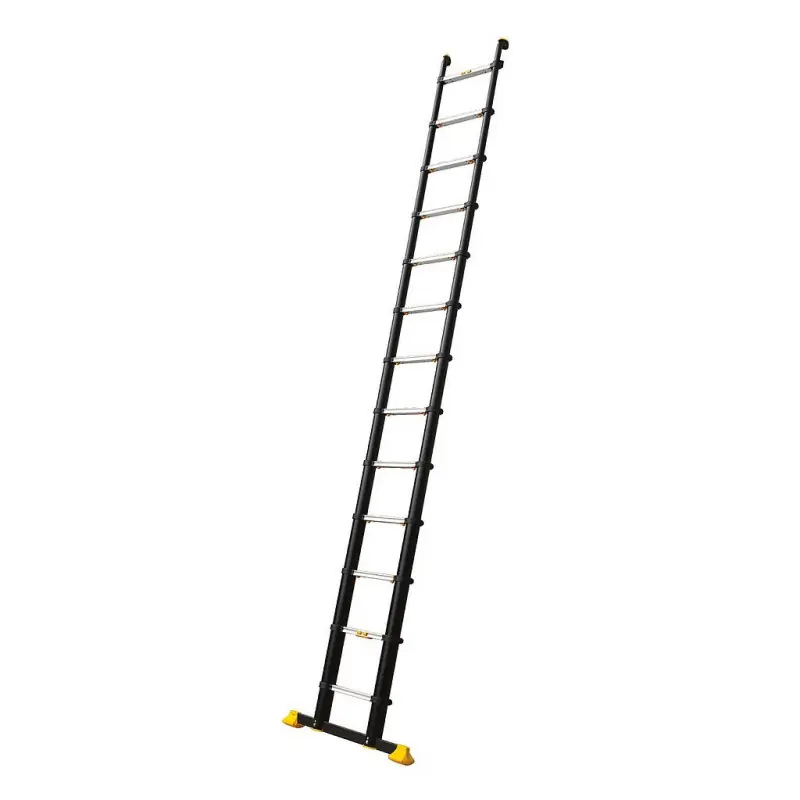 Echelle télescopique 13 échelons hauteur d‘accès maxi 4,70 m Bamboo