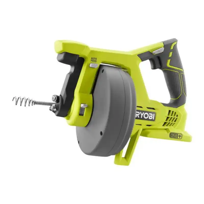 Déboucheur de canalisation R18DA-0 18V câble 7,6m produit seul Ryobi