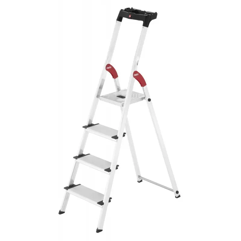 Escabeau professionnel ProfiStep XXL 4 marches Ht accès 284cm Hailo
