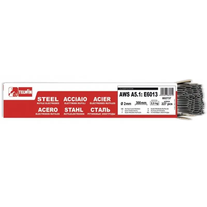 Eléctrodes rutiles 802737 D2mm 2,5kg