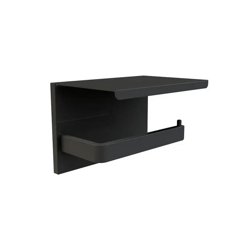 Distributeur papier WC Loft-Game 16x11x11cm noir mat Allibert