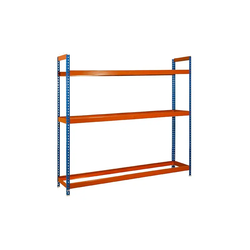 Etagère 3 niveaux 18 pneus 300Kg/plateaux Bleu/ Orange KIT AUTOFORTE 1