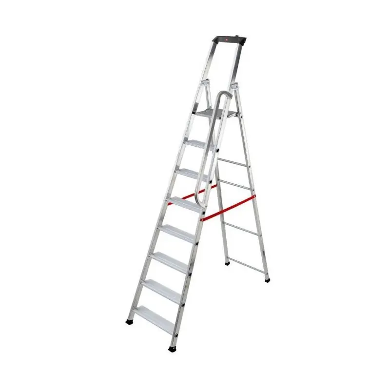 Escabeau XXL pro en aluminium 8 marches 3,64m Hailo
