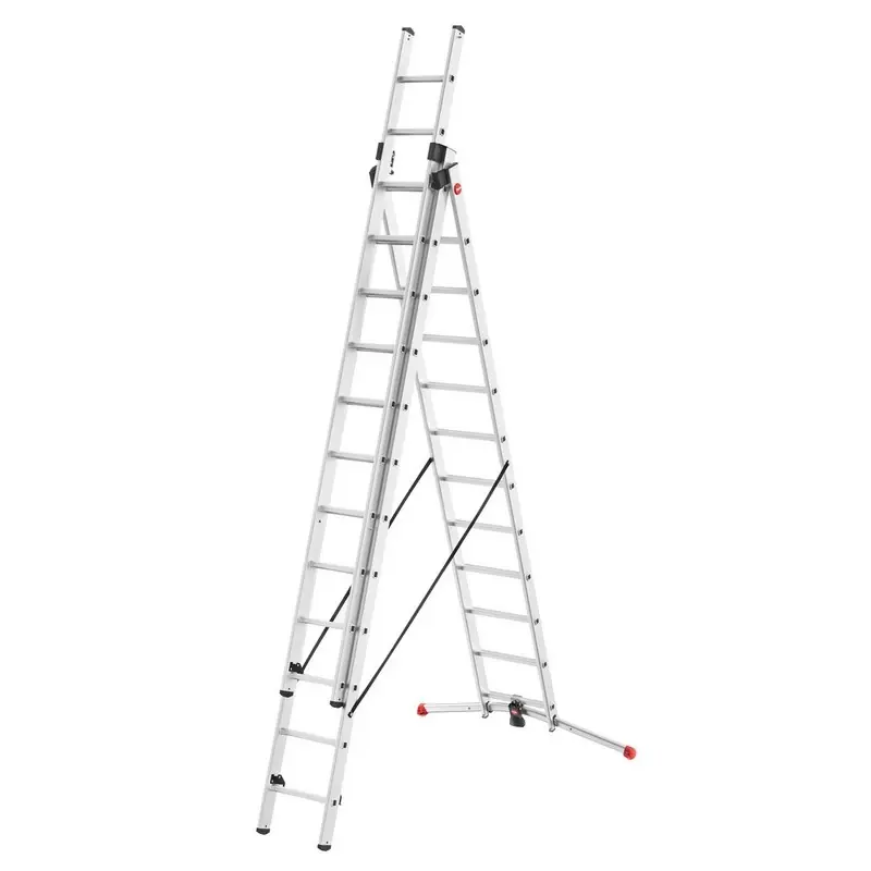 Echelle transformable 3x12 échelons 9m Hailo