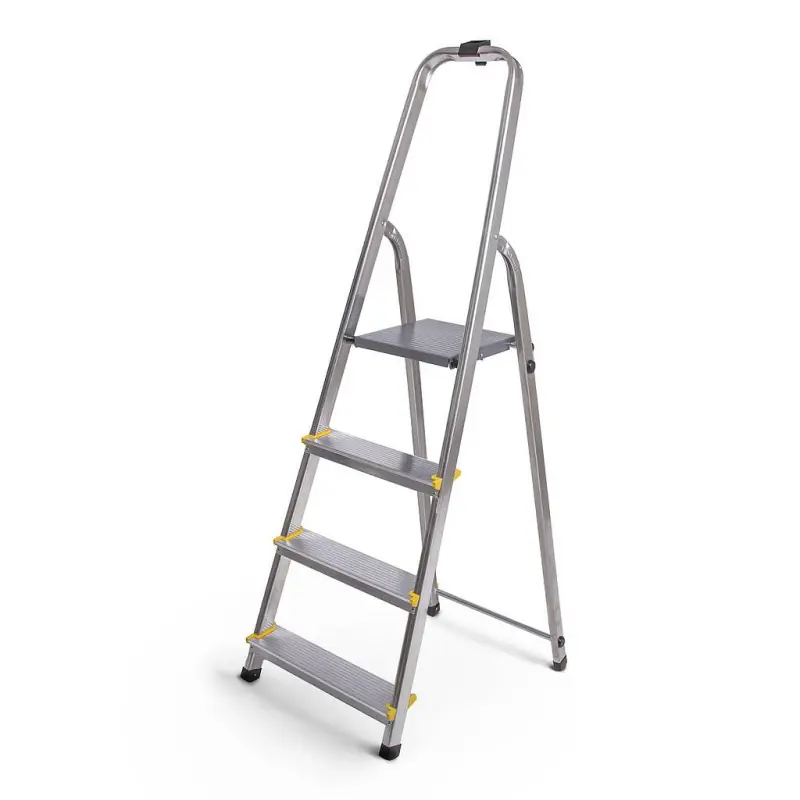 Escabeau 4 marches DURA léger aluminium hauteur plateforme 75cm garantie 5 ans Hoström