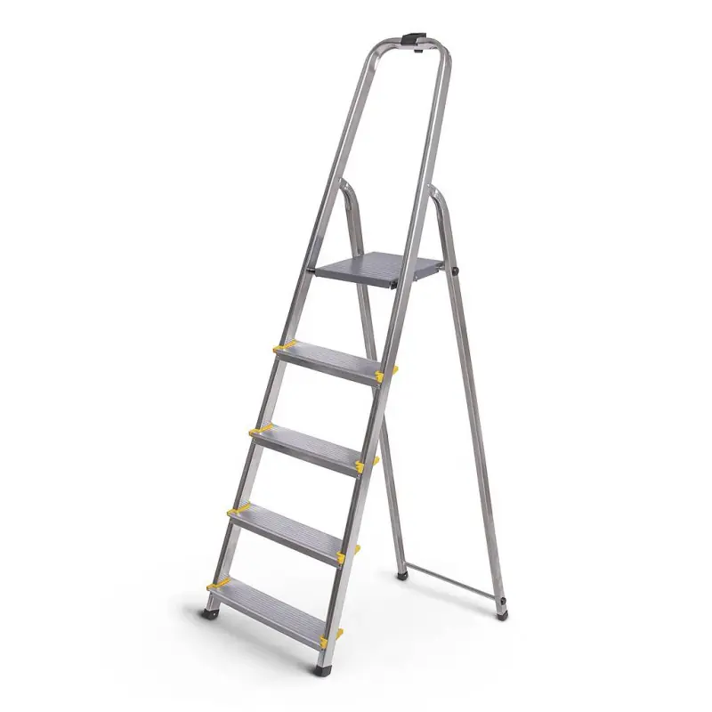 Escabeau 5 marches DURA léger aluminium hauteur plateforme 97cm garantie 5 ans Hoström