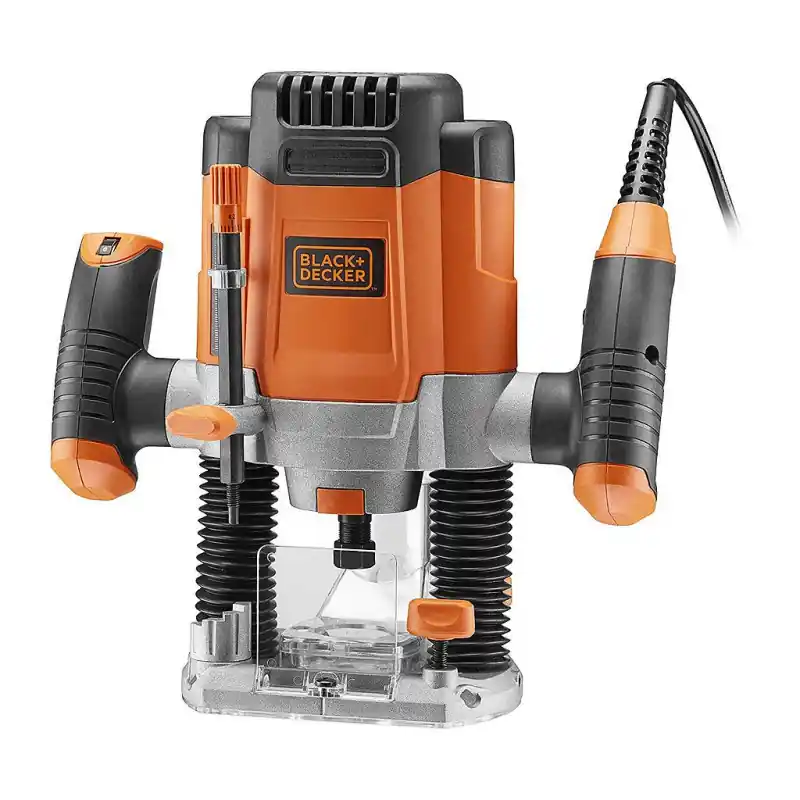 Defonceuse 1200 W 28000 trs/min 7 accessoires KW1200E-QS
