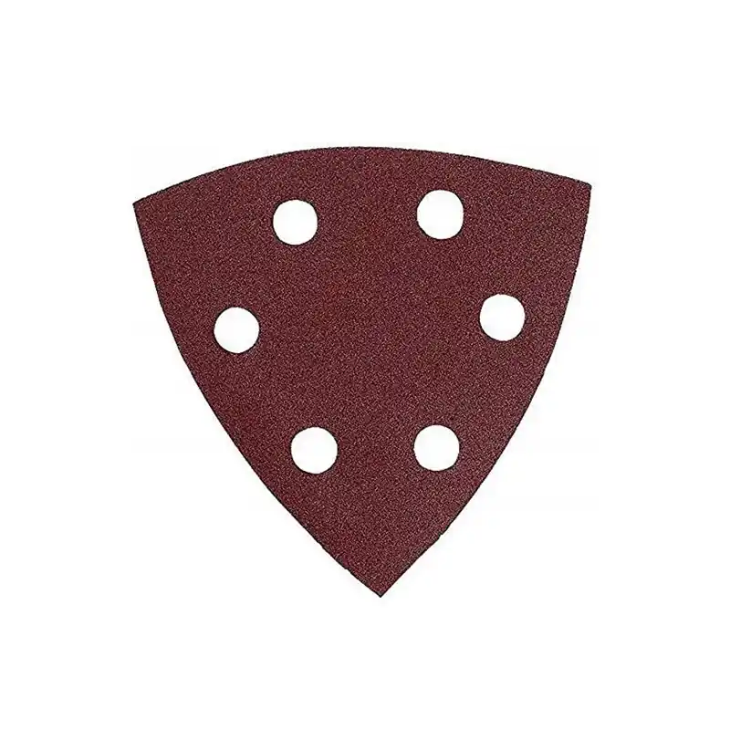 Feuilles abrasives triangle 94mm 6 trous grain 240 Makita