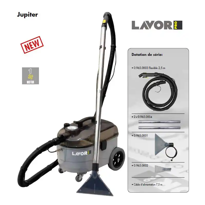 Injecteur-extracteur Jupiter 1100W 50L/s Lavor Pro