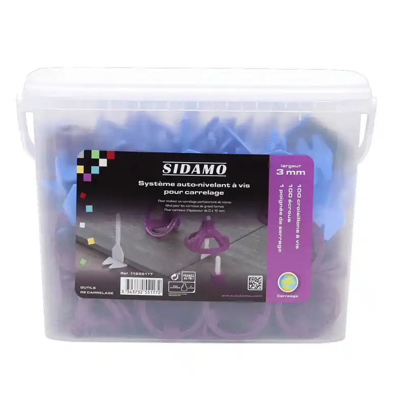 Kit pour croisillons 11255117 auto-nivelants à vis