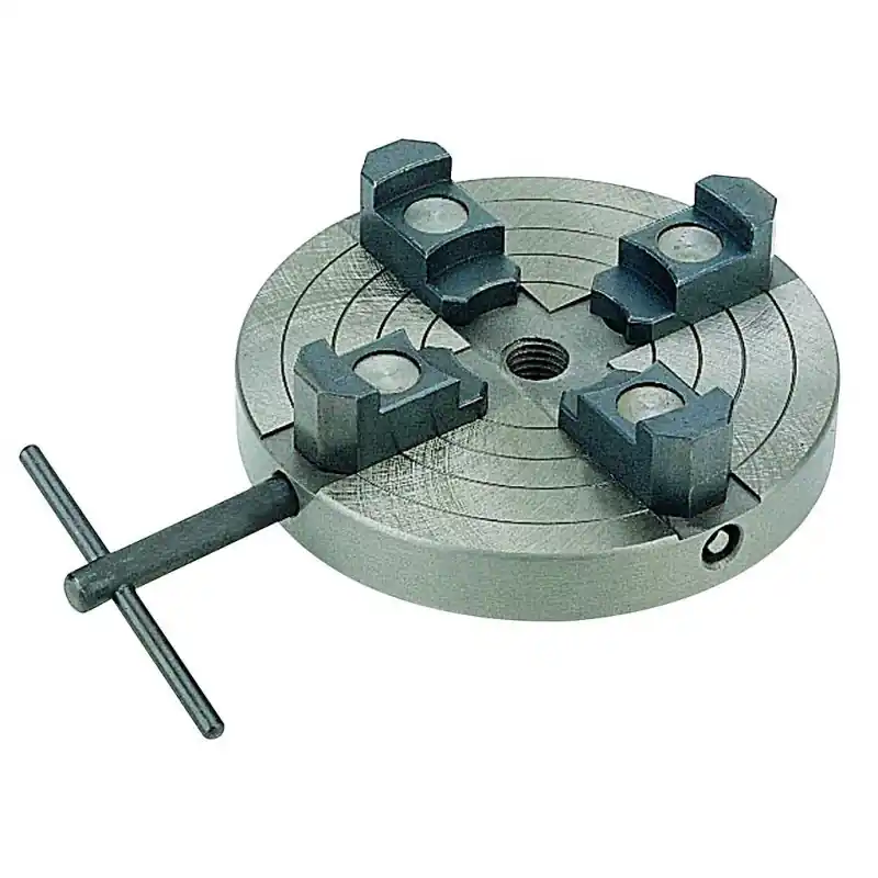 Mandrin 4 mors indépendants D12-132mm pour tour à bois Fartools