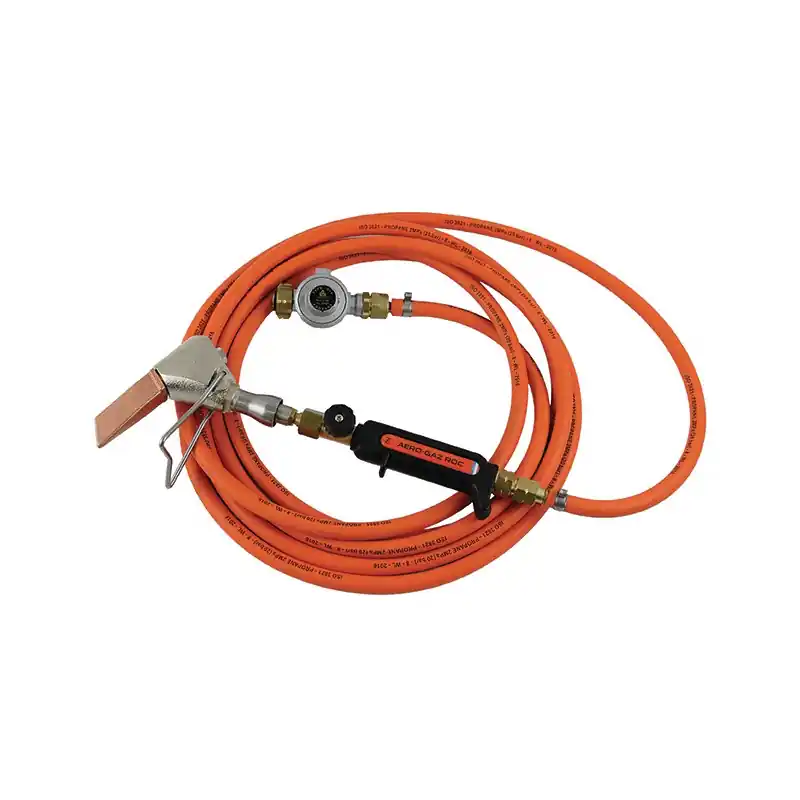 Kit couvreur zingueur avec tuyau propane 5m Toute la soudure