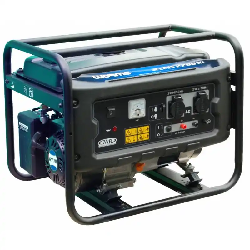 Groupe électrogène Access 2200 XL essence 4T 2.2kW réservoir 15L Worms