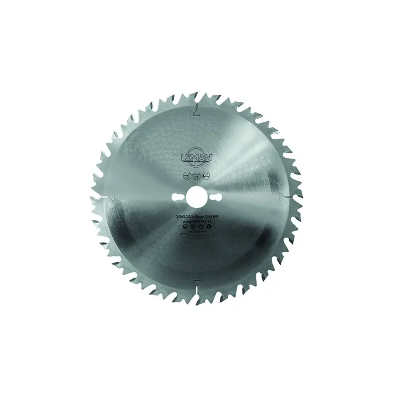 Lame carbure débit D315x30mm 24Z anti-recul à bois Leman