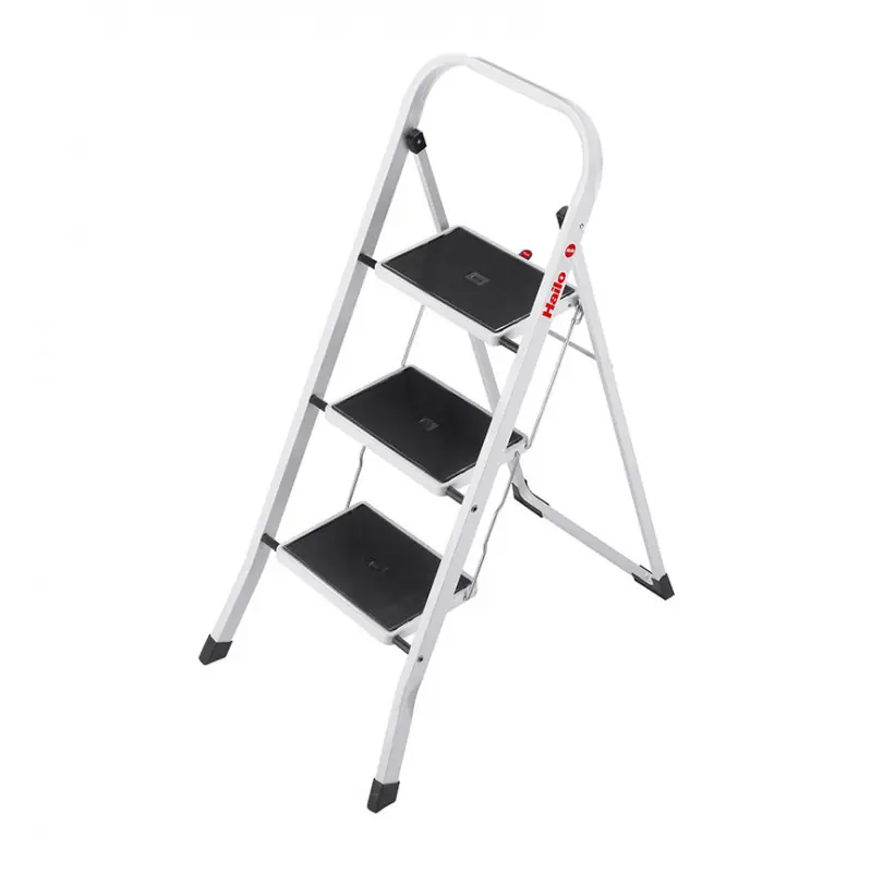 Marchepied pliant 3 marches Haut travail 246m Charge max 150Kg Hailo K