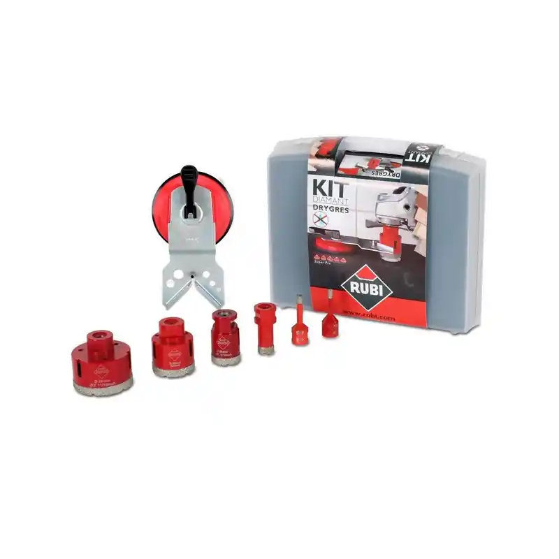 Kit 6 trépans Dygres Rubi