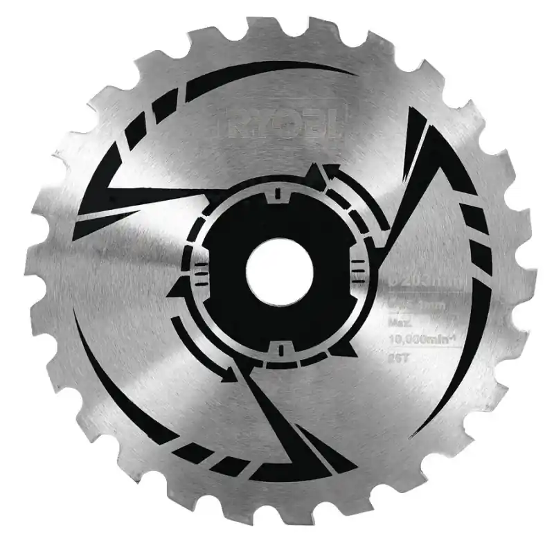 Lame de scie RAC136 D20cm 26 dents pour débroussailleuses Ryobi