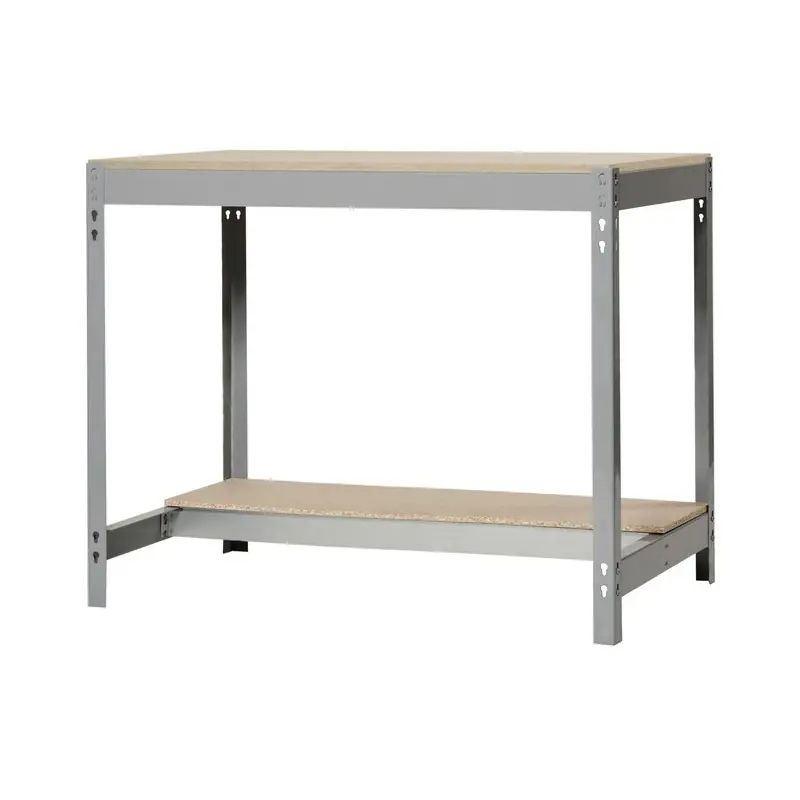 Kit Etabli BT-0 900 Gris foncé/bois 840x900x600mm SimonRack