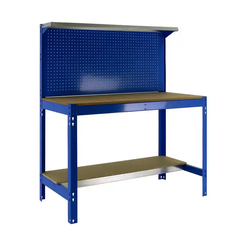 Kit Etabli Simonwork BT3 900 bleu/bois 1440x900x600mm 400Kg SimonRack