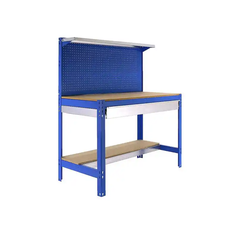 Kit Etabli Simonwork BT3 Box 1500 bleu/bois 1440x1500x600mm SimonRack