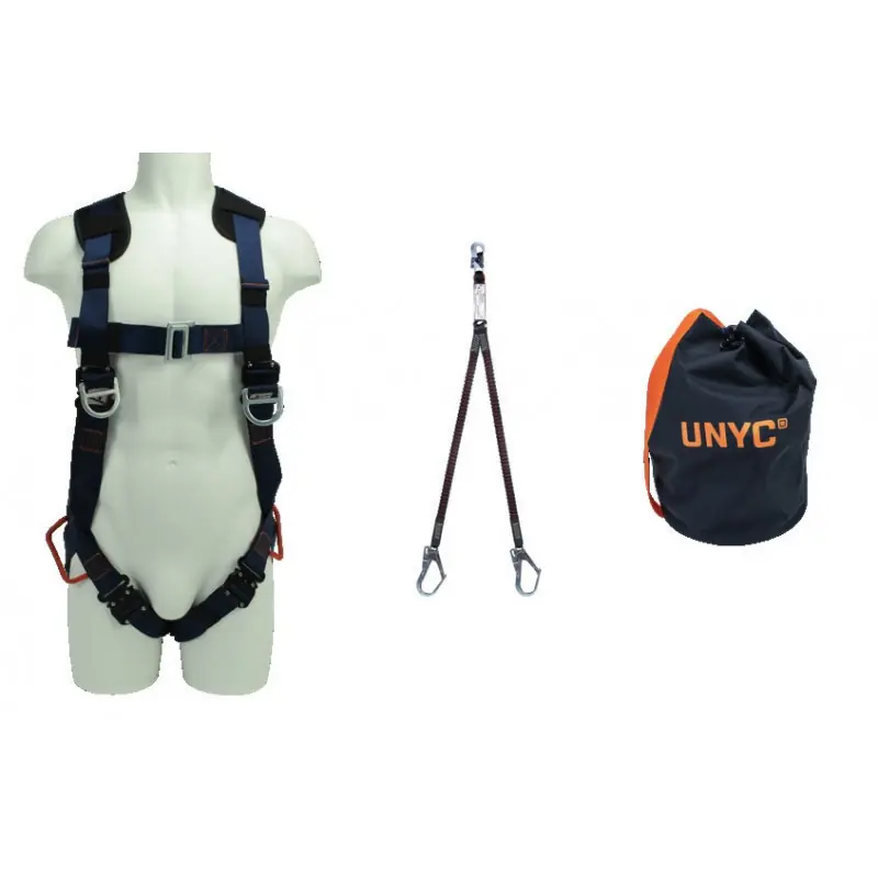 Kit expert duo harnais XXL-XXXL longe élastique double sac 20L Tubesca