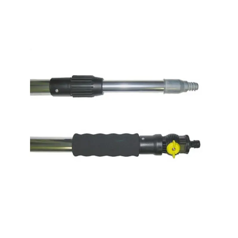 Manche de lavage passage d‘eau alu télescopique 2x1,20m Aexalt