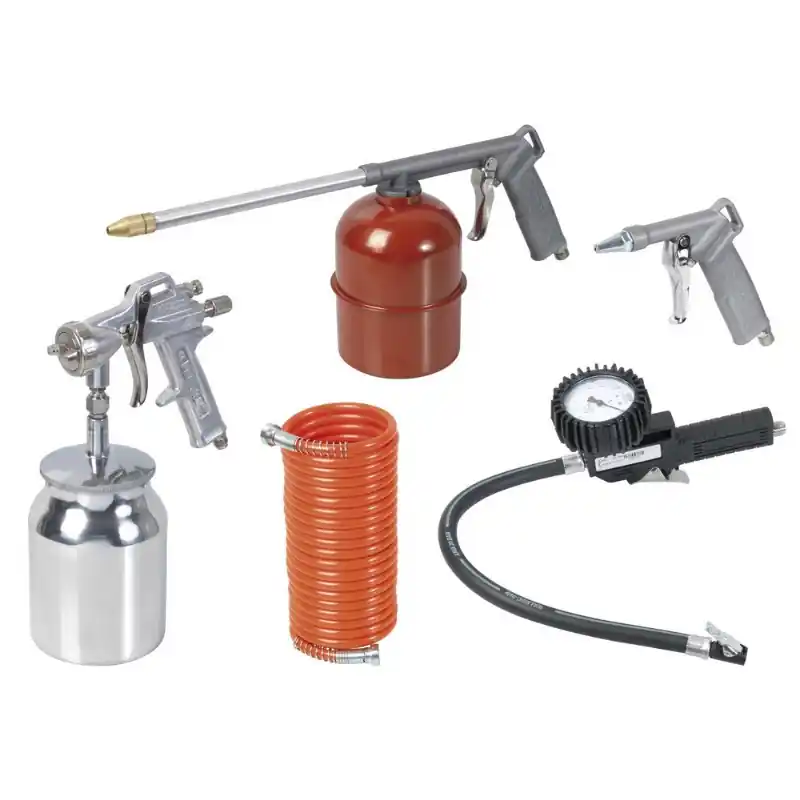 Kit 5 accessoires pour air comprimé Ribiland