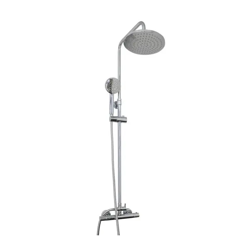 Kit barre de douche SACHKBDCOME chromé Ht110cm Ondée