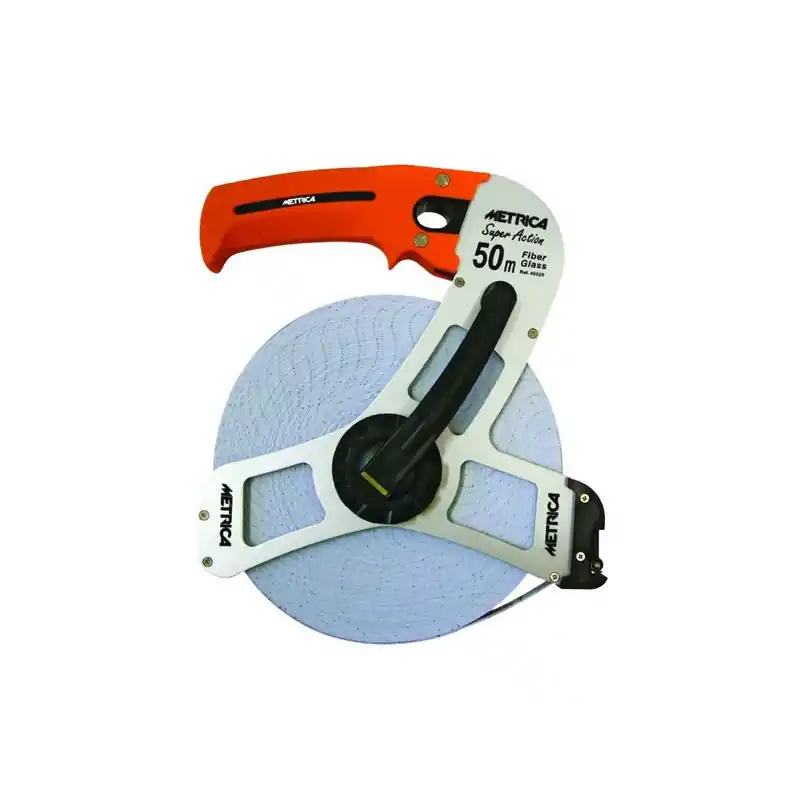 Mesure longue fibre 40029V Super Action 50m largeur 13mm Metrica