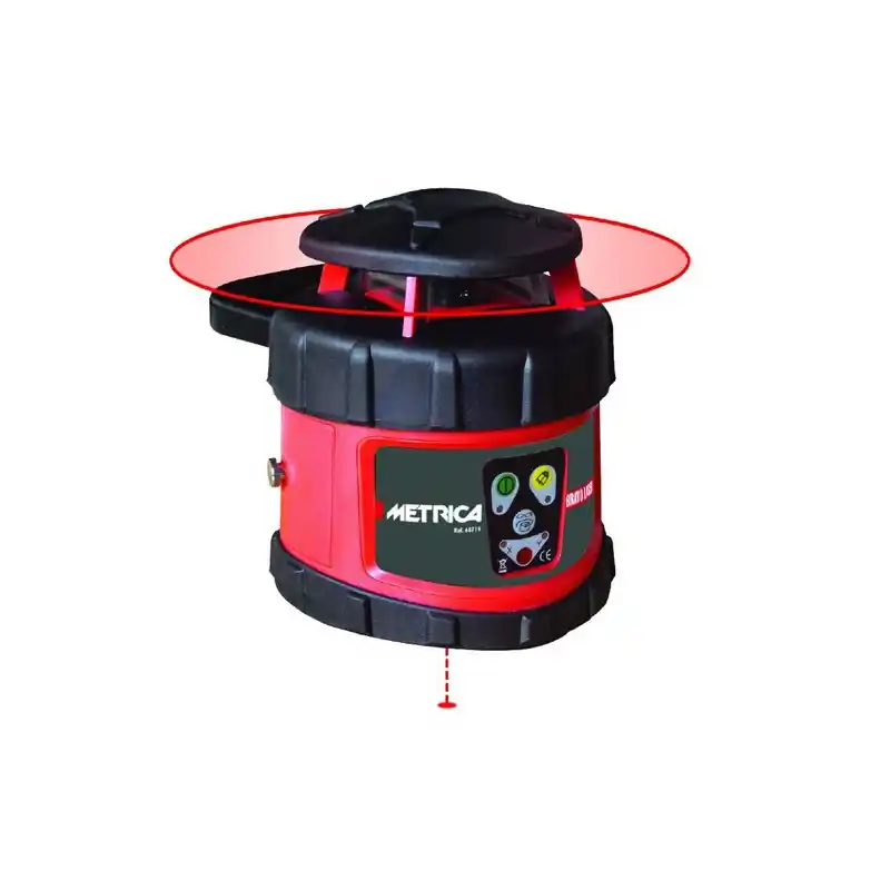 Niveau laser rotatif automatique 60719 portée 500m IP64 Metrica