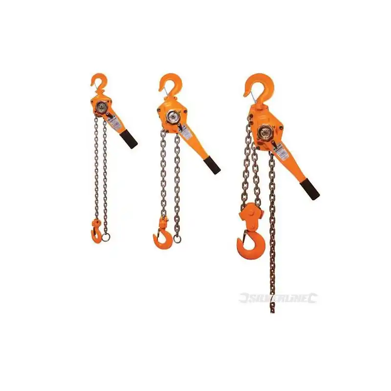 Palan manuel pour endroits étroits 750Kg Silverline