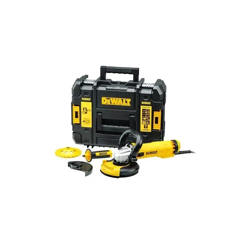 Meuleuse d‘angle DWE4217KT 1200W D125mm avec coffret DeWalt