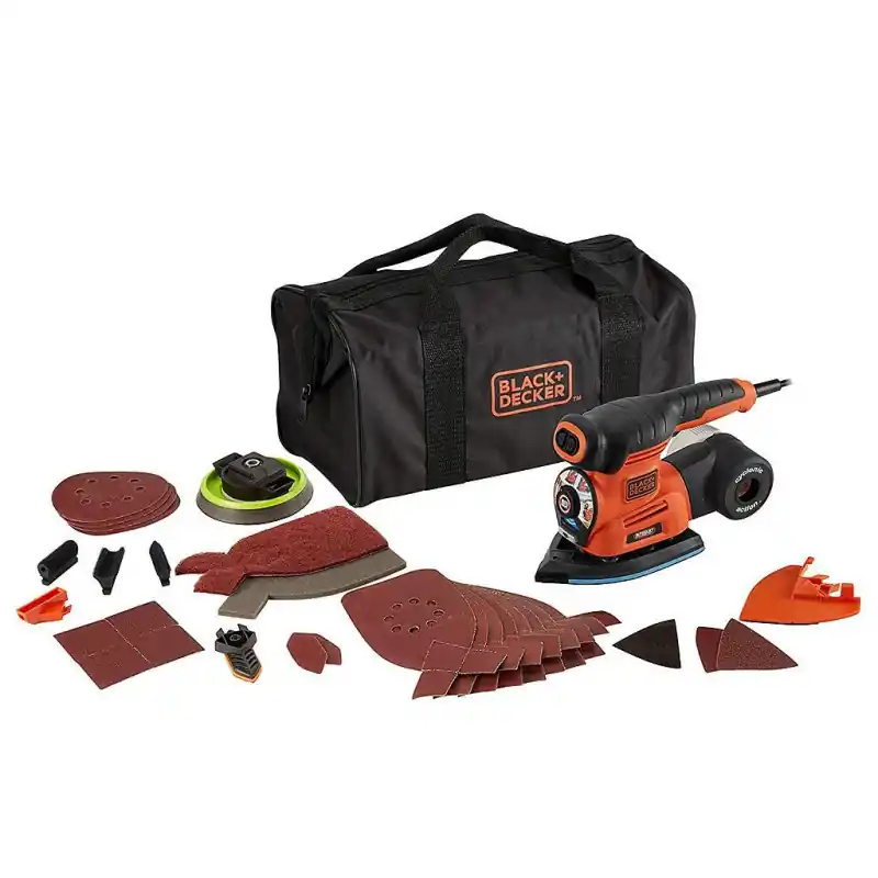 Multiponceuse 4en1 220W 23 accessoires KA280LSA2-QS Black & Decker