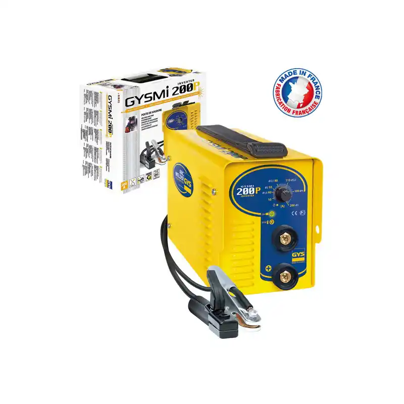 Poste de soudage MMA à l‘arc 230V 200A Gysmi 200P