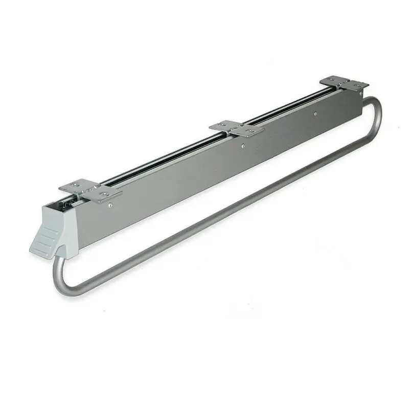 Porte-vêtements extractible Self 800mm gris métallisé Emuca