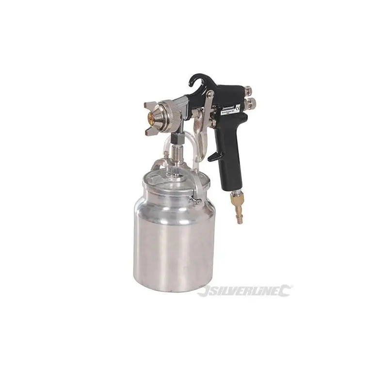 Pistolet à peinture 763556 haute pression 1000ml Silverline