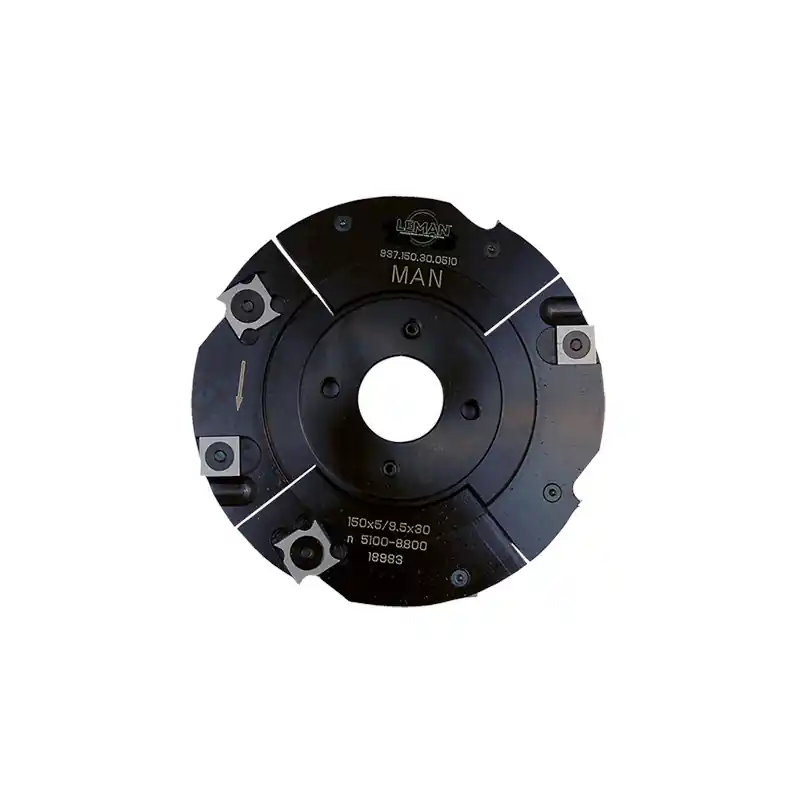 Porte-outils 937.150.30.0510 à rainer extensible 150x5/9,5 Z4+4 Leman